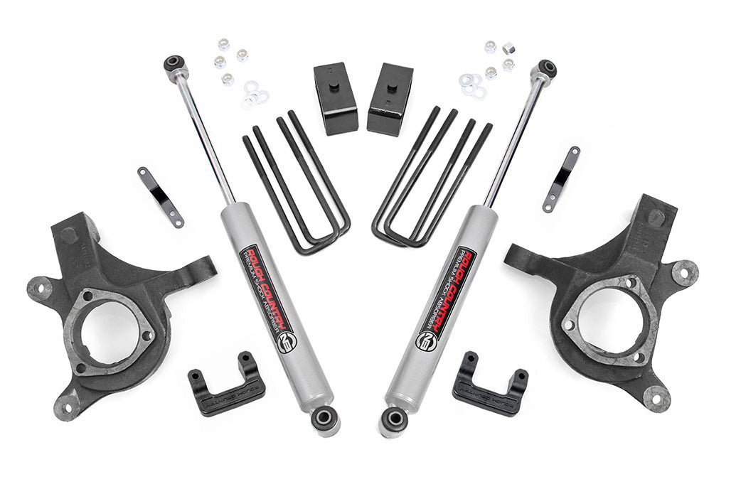 Rough Country 5 Inch Lift Kit | Chevy Silverado &amp; GMC Sierra 1500 2WD (2007-2013)