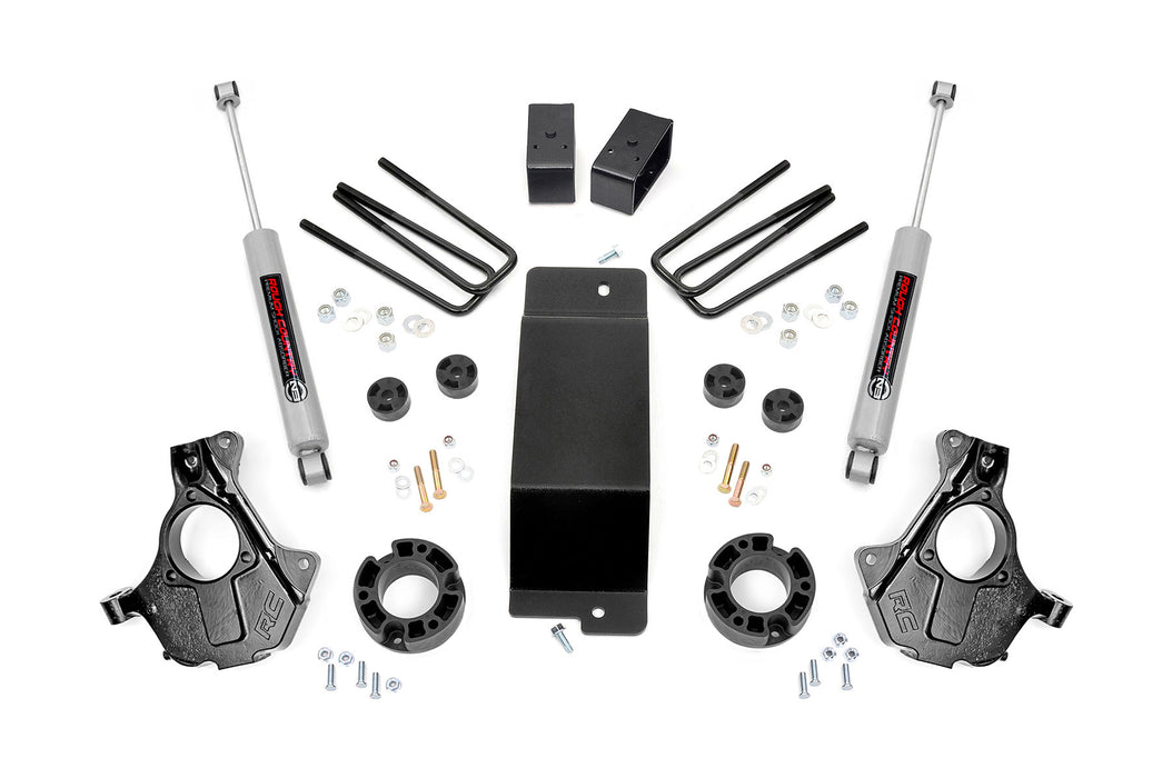 Rough Country 3.5 Inch Lift Kit - Cast Steel LCA | Chevy/GMC 1500 (07-13)
