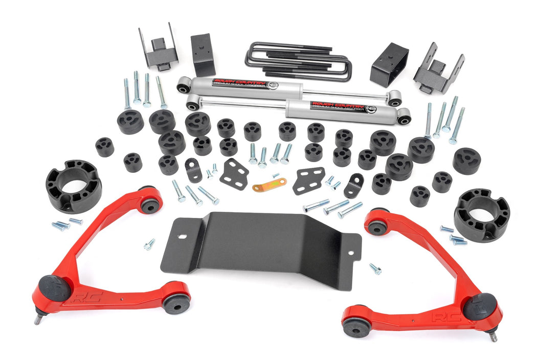 Rough Country 4.75 Inch Lift Kit, Combo, Chevy/GMC 1500 4WD (2007-2013)