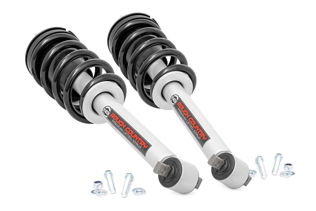Rough Country Loaded Strut Pair - 7.5 Inch | Chevy/GMC 1500 Truck &amp; SUV (07-14)