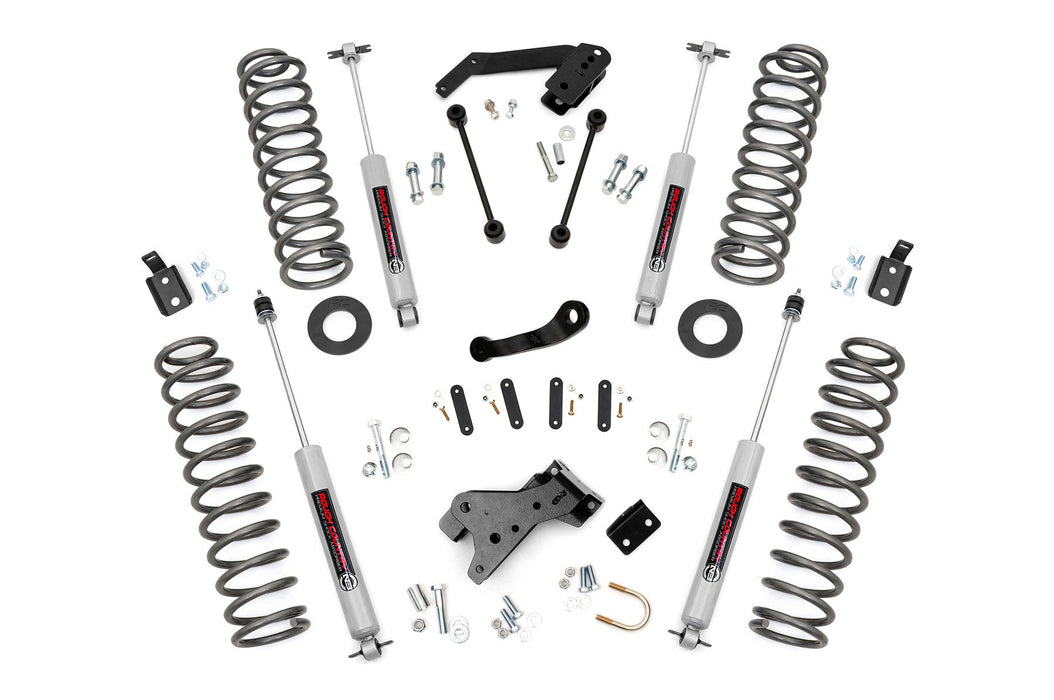 Rough Country 4 Inch Lift Kit | Jeep Wrangler JK 4WD (2007-2018) | P/N 68230