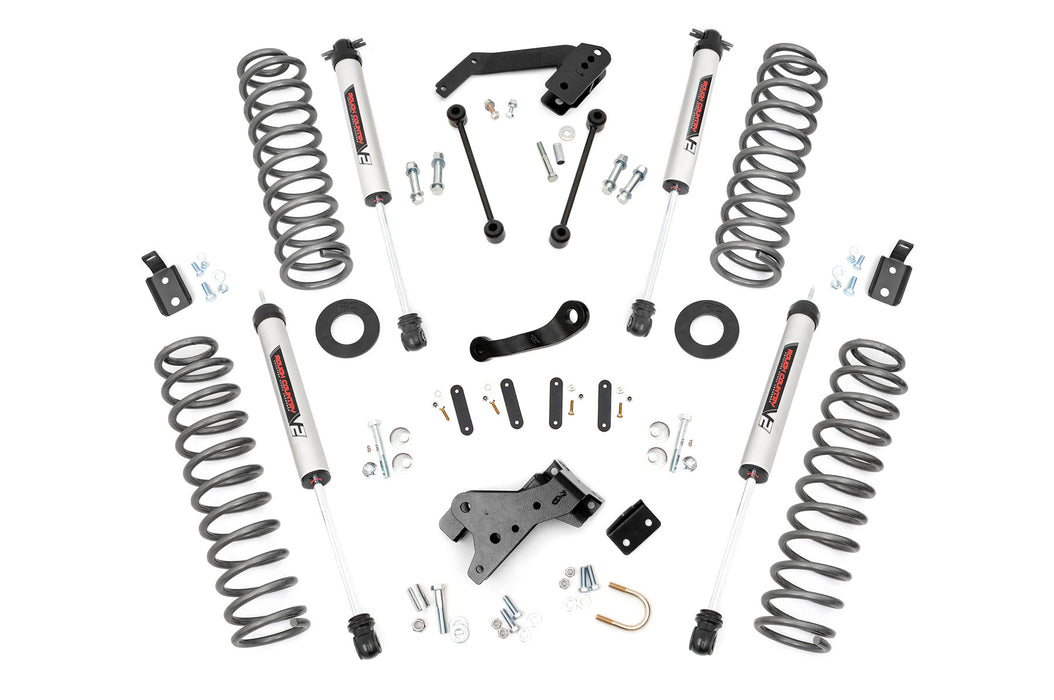 Rough Country 4 Inch Lift Kit - V2 | Jeep Wrangler JK 4WD (2007-2018)