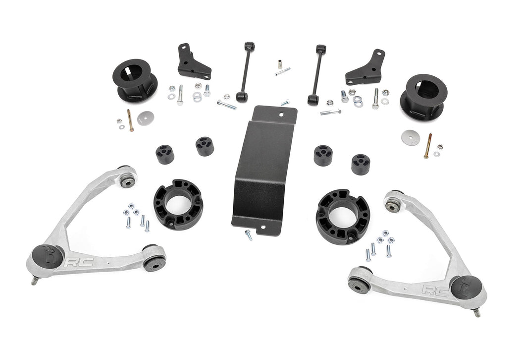 Rough Country 3.5 Inch Lift Kit - Forged UCA | Chevy Avalanche 2WD/4WD (2007-2013) | P/N 20601RED