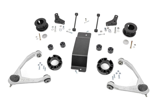 Rough Country 3.5 Inch Lift Kit, Forged UCAs, Chevy/GMC SUV 1500 2WD/4WD (2007-2020)