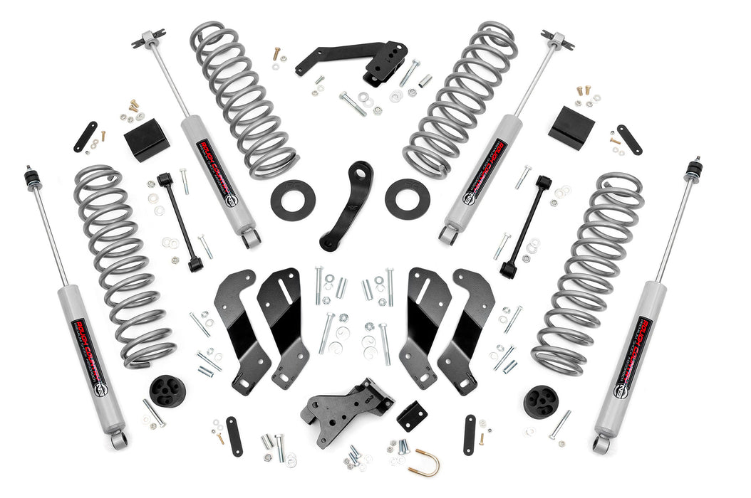 Rough Country 3.5 Inch Lift Kit, Jeep Wrangler Unlimited 2WD/4WD (2007-2018)
