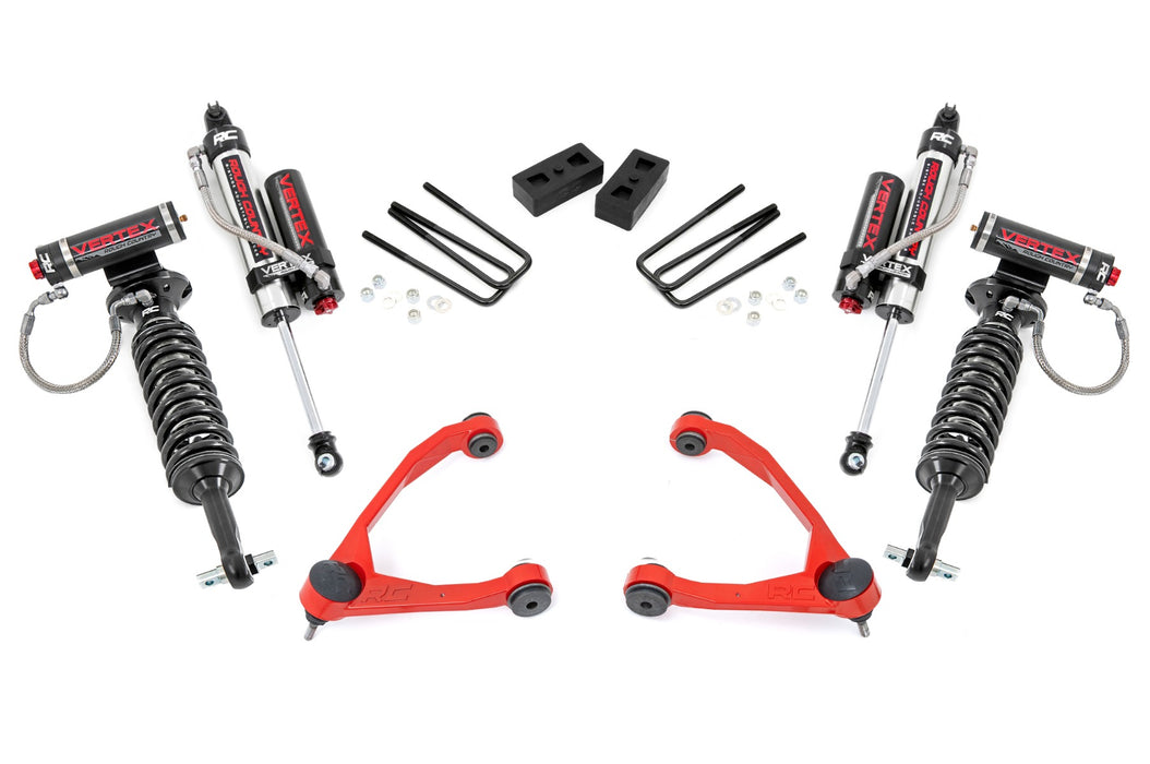 Rough Country 3.5" Lift Kit - Forged UCA - Cast Steel - Vertex | Chevy/GMC 1500 (07-13)