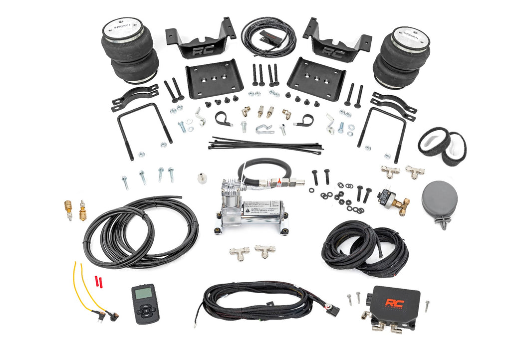 Rough Country Air Spring Kit w/compressor - Wireless Controller | Chevy/GMC 1500 (07-18 &amp; Classic)