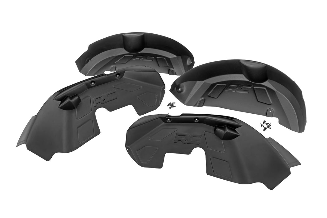 Rough Country Wheel Well Liners - Front &amp; Rear | Jeep Wrangler Unlimited 2WD/4WD (2007-2018)