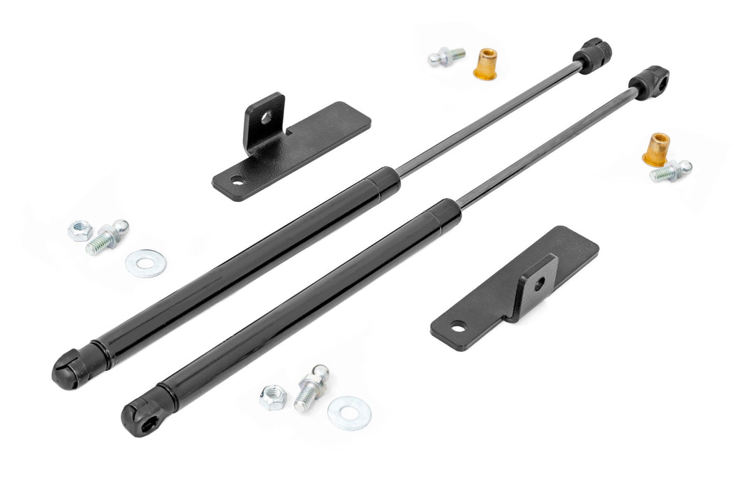 Rough Country Hood Struts, Hydraulic, Jeep Wrangler JK/Wrangler Unlimited (2007-2018), view 6