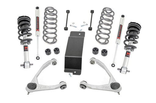 Rough Country 3.5 Inch Lift Kit, M1 Struts, Forged UCAs, Chevy/GMC SUV 1500 2WD/4WD (2007-2020)