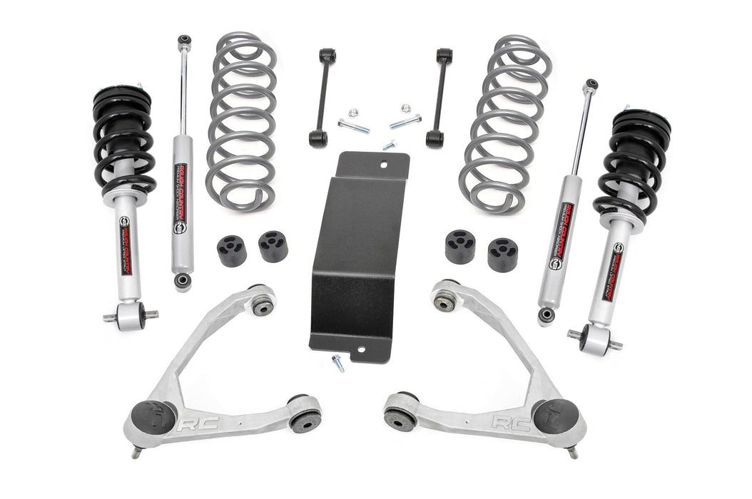 Rough Country 3.5 Inch Lift Kit - N3 Struts - Forged UCAs | Chevy/GMC SUV 1500 (07-20)