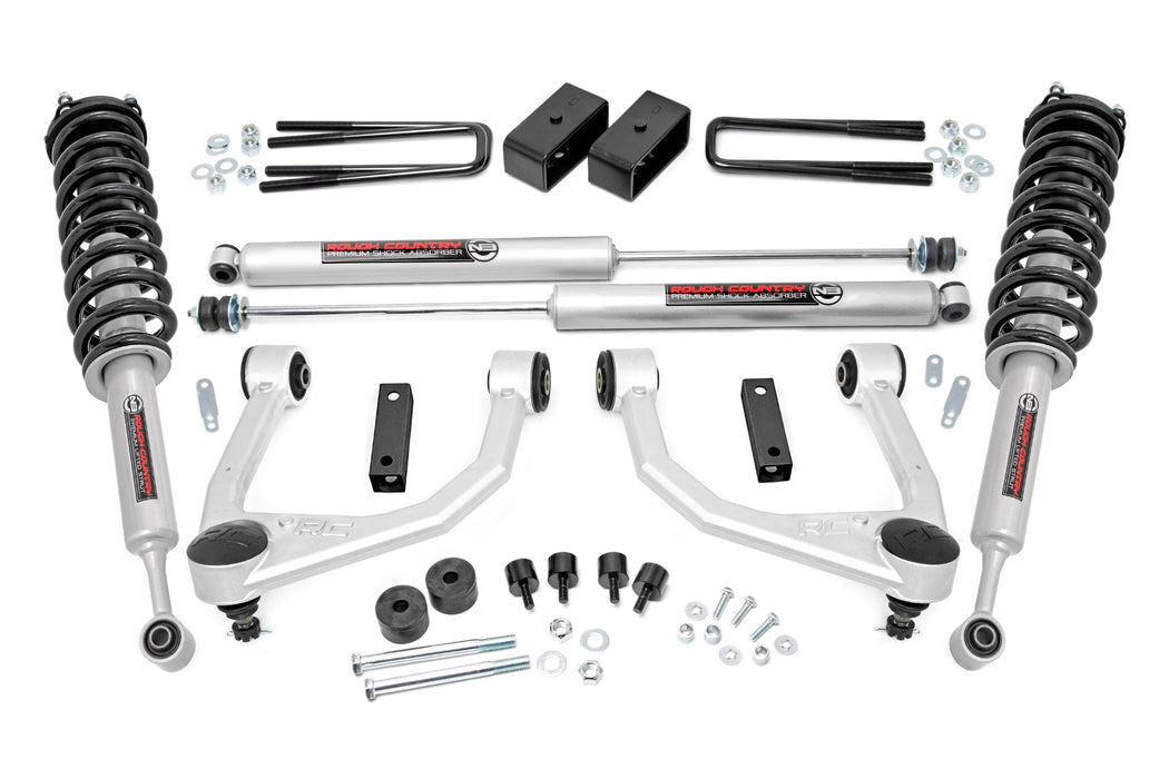 Rough Country 3.5 Inch Lift Kit - N3 Struts | Toyota Tundra 2WD/4WD (2007-2021)