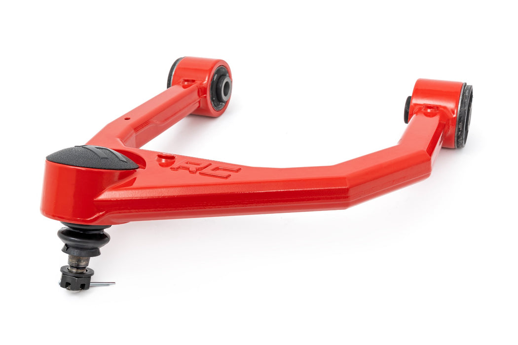 Rough Country Red Forged Upper Control Arms - 3.5 Inch Lift | Toyota Tundra 2WD/4WD (07-21)