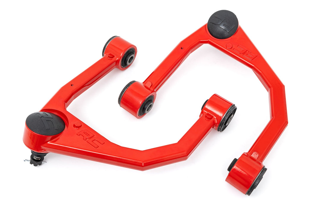 Rough Country Red Forged Upper Control Arms - 3.5 Inch Lift | Toyota Tundra 2WD/4WD (07-21)