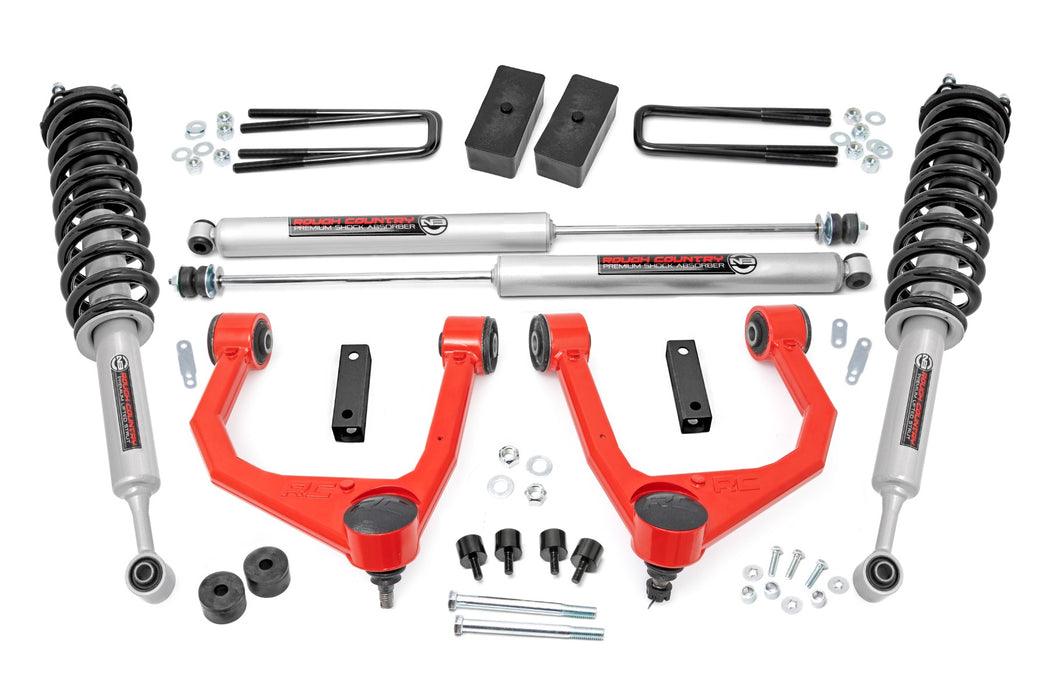 Rough Country 3.5 Inch Lift Kit - N3 Struts | Toyota Tundra 2WD/4WD (2007-2021)