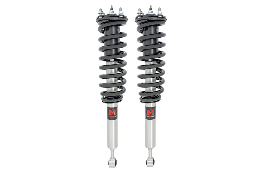 Rough Country M1 Loaded Strut Pair, Monotube, 6in, Toyota Tundra 4WD (2007-2021), view 3