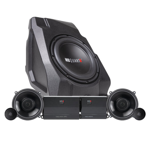 MB Quart Stage 3 800 Watt Three Speaker Audio System, OEM Audio Upgrade, Polaris RZR Pro XP / Turbo R / Pro R (2020-2024)