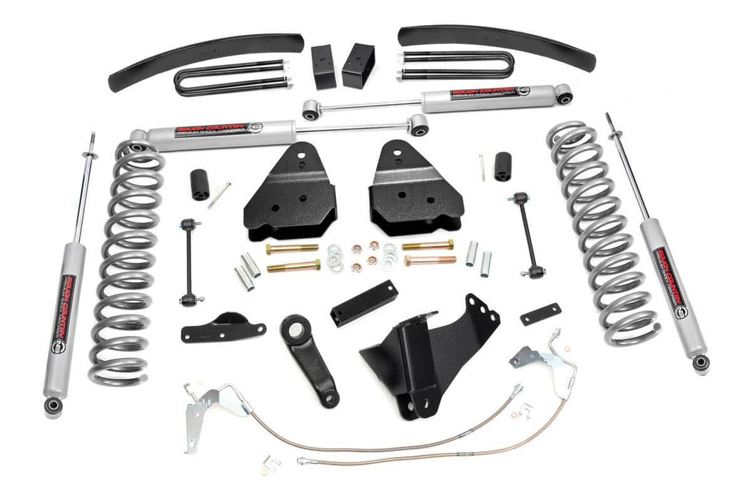 Rough Country 6 Inch Lift Kit - Gas | Ford F-250/F-350 Super Duty 4WD (2008-2010)