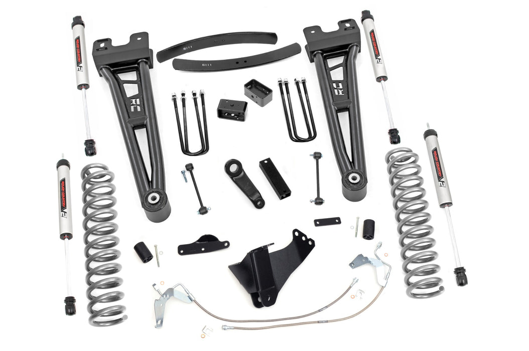Rough Country 6 Inch Lift Kit - Diesel - Radius Arm - V2 | Ford F-250/F-350 Super Duty (08-10)