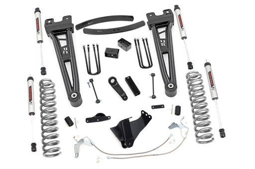Rough Country 6 Inch Lift Kit, Diesel, Radius Arm, V2, Ford F-250/F-350 Super Duty (2008-2010)