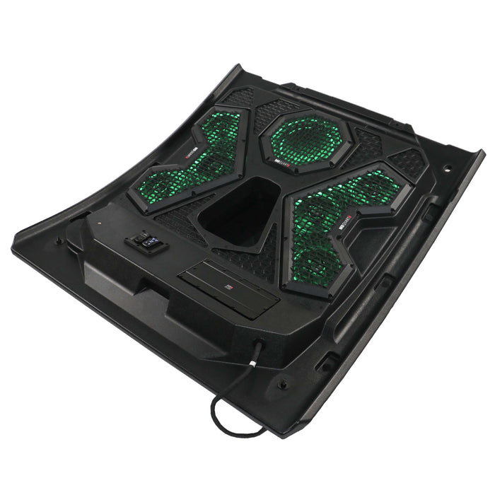 MB Quart 500 Watt 7 Speaker Audio Roof, For RIDE COMMAND, 32 Inch Light Bar, Polaris RZR Trail (2021-2026)