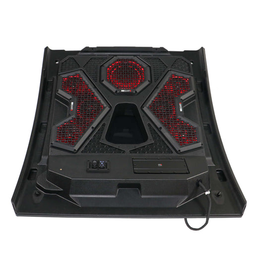 MB Quart 500 Watt 7 Speaker Audio Roof, For RIDE COMMAND, 32 Inch Light Bar, Polaris RZR Trail (2021-2026), view 2