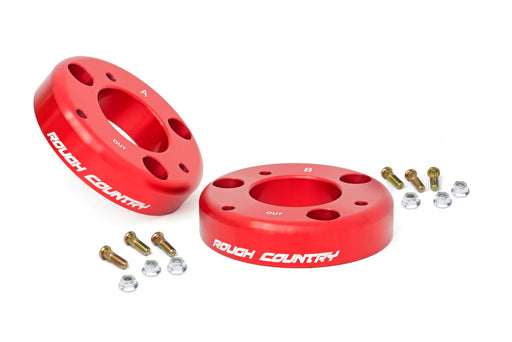 Rough Country 2 Inch Leveling Kit, Red, Ford F-150 2WD/4WD (2009-2013)