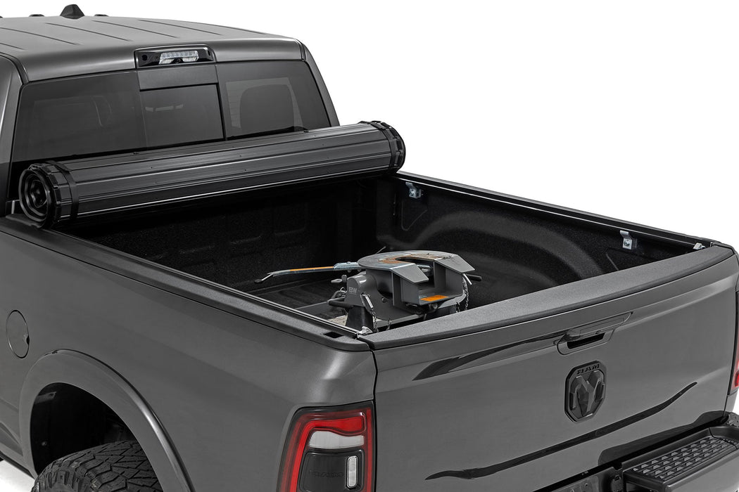 Rough Country Hard Roll Up Bed Cover - 6'4" Bed | Ram 1500 (10-18)/2500 (10-25)