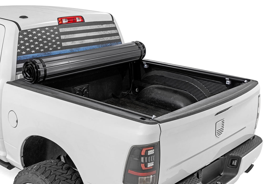 Rough Country Hard Roll Up Bed Cover - 5'7" Bed | Ram 1500 (10-18)/2500 (10-25)