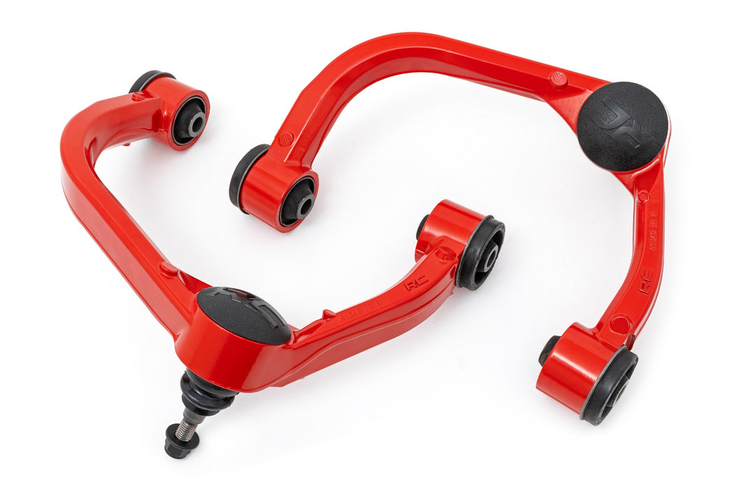 Rough Country Red Forged Upper Control Arms - 2.5-3.5 Inch Lift | Ford F-150 4WD (09-20)