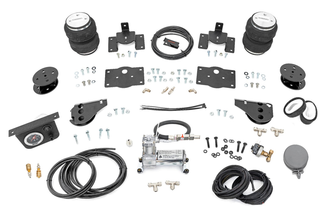 Rough Country Air Spring Kit w/compressor - 4 Inch Lift Kit | Ram 1500 2WD/4WD (2010-2018 &amp; Classic)