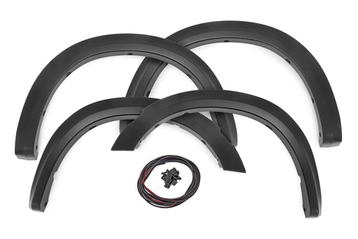 Rough Country Fender Flares, Sport, PS2 Bright Silver Metallic, Ram 1500 2WD/4WD (2010-2018 & Classic)