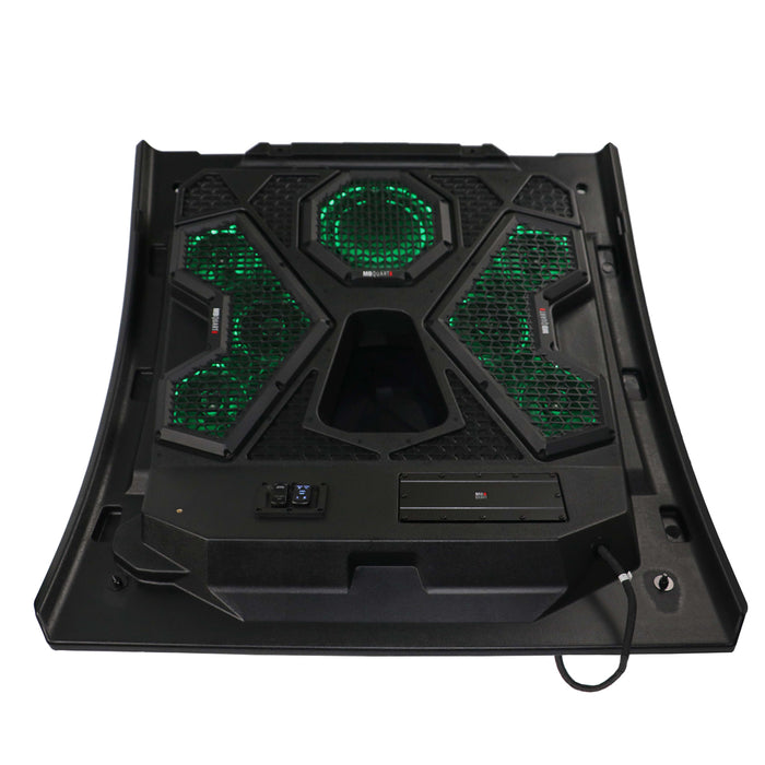 MB Quart 500 Watt 7 Speaker Audio Roof, For RIDE COMMAND, 32 Inch Light Bar, Polaris RZR Trail (2021-2026), view 4