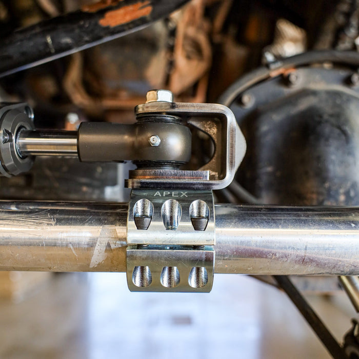 APEX Designs TSR High Mount Double Sheer Tie Rod Bracket | P/N X02-10-008