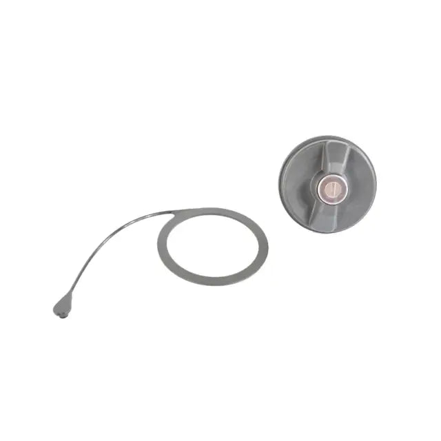 Locking Fuel Cap, Black, Keyed to Ignition
