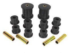Rugged Ridge Suspension Leaf Spring Bushing Kit | Rear, Black | Jeep Cherokee XJ (1984-2001) | P/N 1-1007BL
