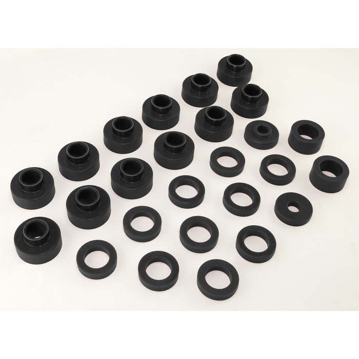 Rugged Ridge Body Mount Kit | Black | Jeep CJ8 (1981-1986) | P/N 1-104BL