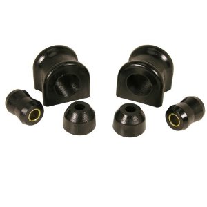 Rugged Ridge 1-1111BL Suspension Stabilizer Bar Bushing Kit, Front, Black, 30.5mm; 97-06 TJ