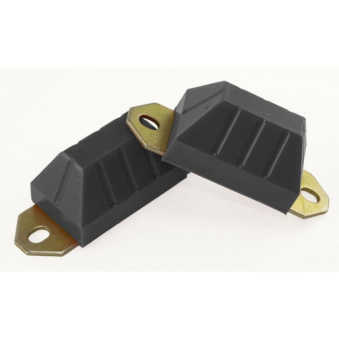 Rugged Ridge Axle Snubber Kit | Black | Jeep CJ5/CJ7/CJ8 Scrambler (1976-1986) | P/N 1-1301BL