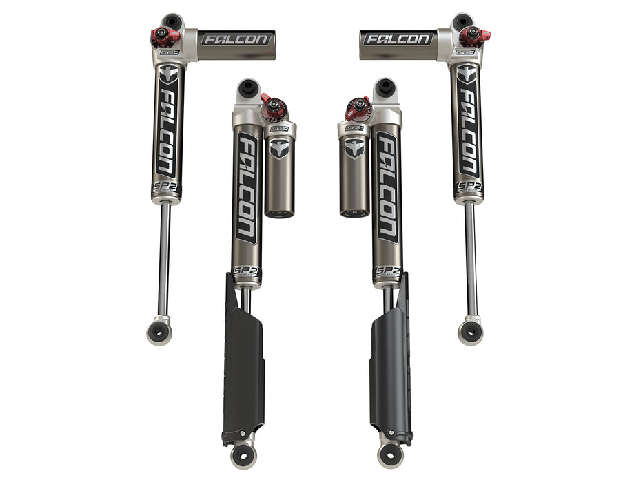 FALCON SP2 3.3 Fast Adjust Piggyback Shock Kit | 0-1.5" Lift, 2dr | Jeep Wrangler JL (2018-2025) | P/N 10-02-33-400-000