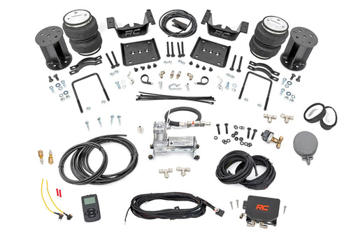 Rough Country Air Spring Kit w/compressor, Wireless Controller, 6-7.5 Inch Lift Kit, Chevy/GMC 1500 (2007-2018)