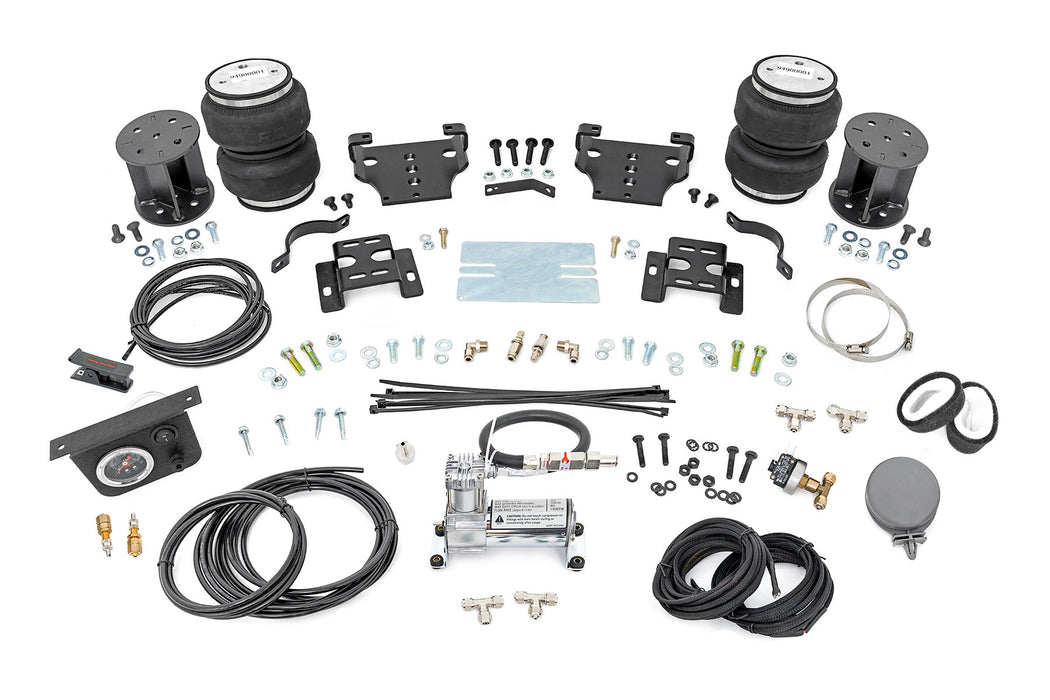 Rough Country Air Spring Kit w/compressor - 6 Inch Lift Kit | Chevy/GMC 2500HD (01-10)