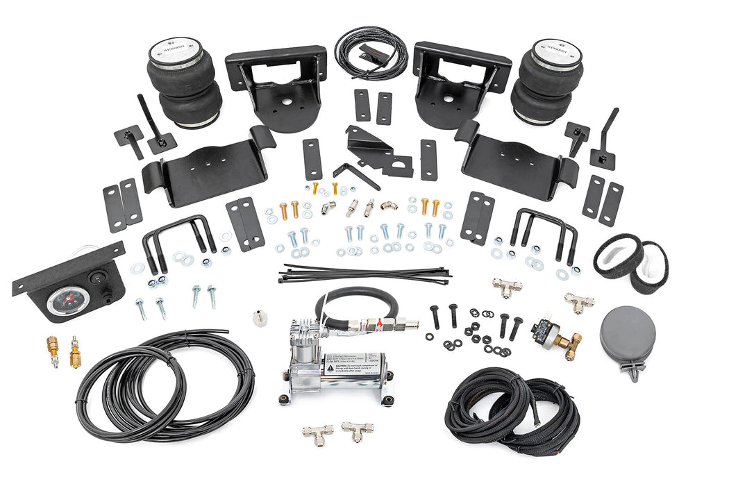 Rough Country Air Spring Kit w/compressor - 0-6" Lifts | Ford F-150 4WD (2021-2025)