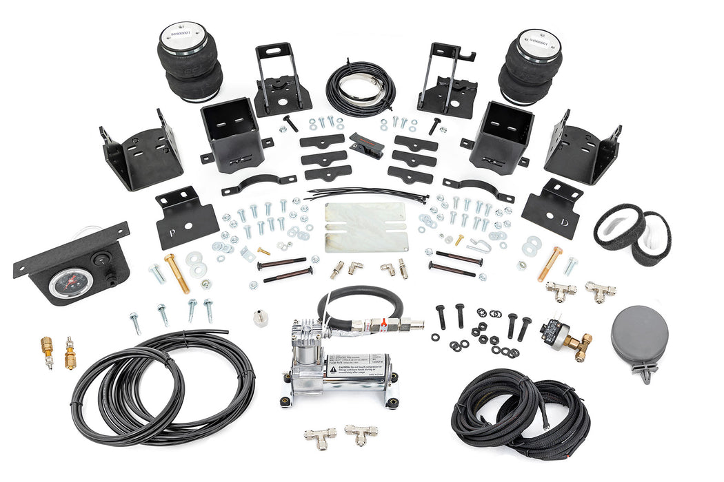Rough Country Air Spring Kit w/compressor | Ford F-250/F-350 Super Duty 4WD (2005-2016)