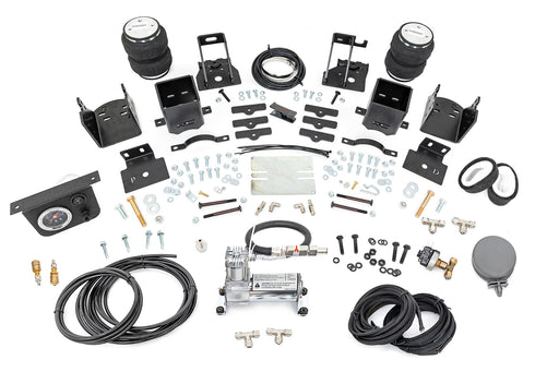 Rough Country Air Spring Kit w/compressor, Ford F-250/F-350 Super Duty 4WD (2005-2016)