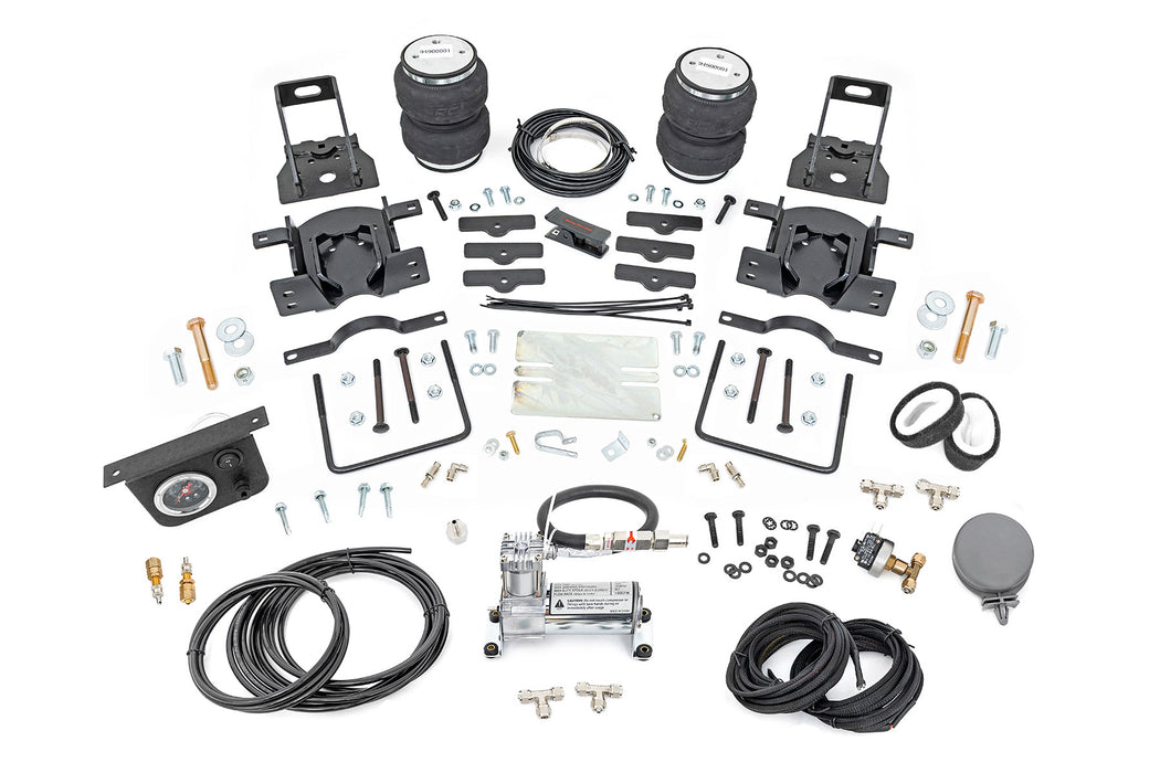 Rough Country Air Spring Kit w/compressor | Ford F-250/F-350 Super Duty 4WD (2005-2016)