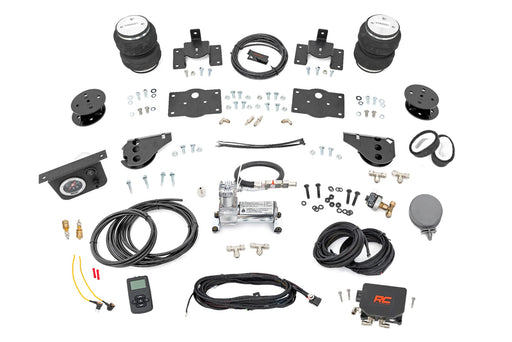 Rough Country Air Spring Kit w/compressor, Wireless Controller, 4 Inch Lift Kit, Ram 1500 (2010-2018 & Classic)