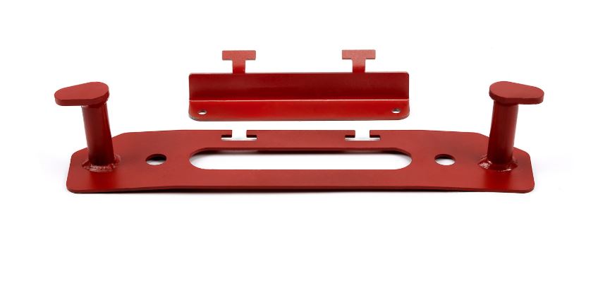 RED ROPE STORING FAIRLEAD BACKING PLATE