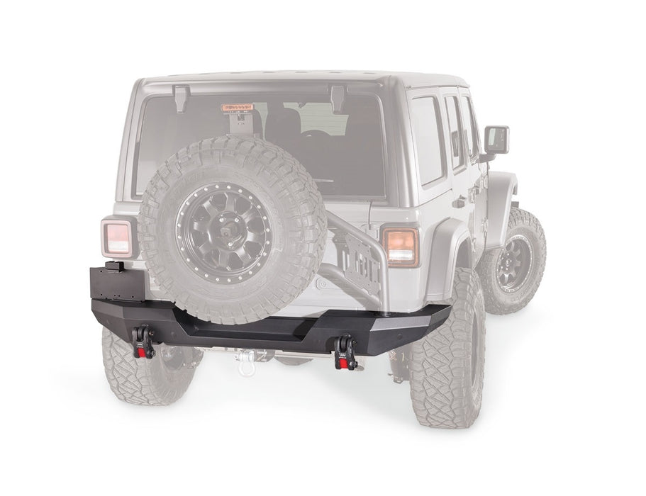 ELITE REAR BUMPER JEEP JL WITHOUT TIRE CARRIER