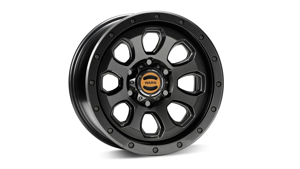 WARN Epic Moonsault Wheel, Black 6 Lug